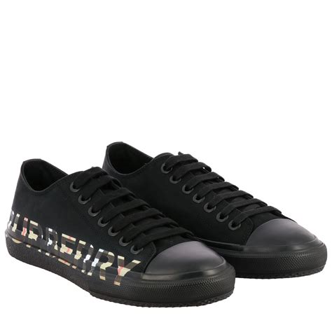 burberry trainers men's|black burberry sneakers men's.